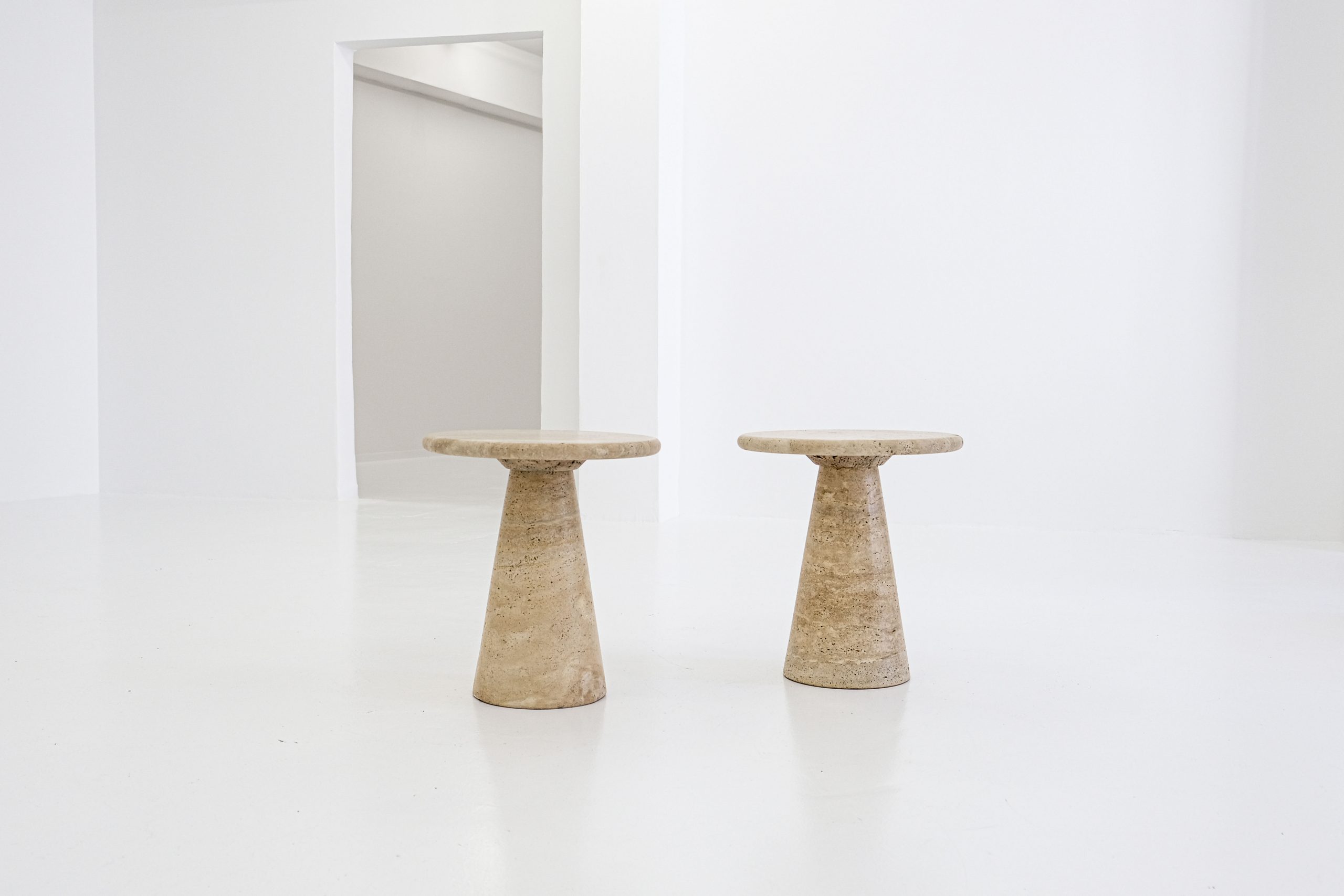travertine side table, travertine beistelltisch, travertine, Naturstein