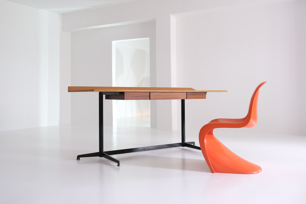 osvaldo borsani, bosrani, tecno, t90, t90 desk, antibeige