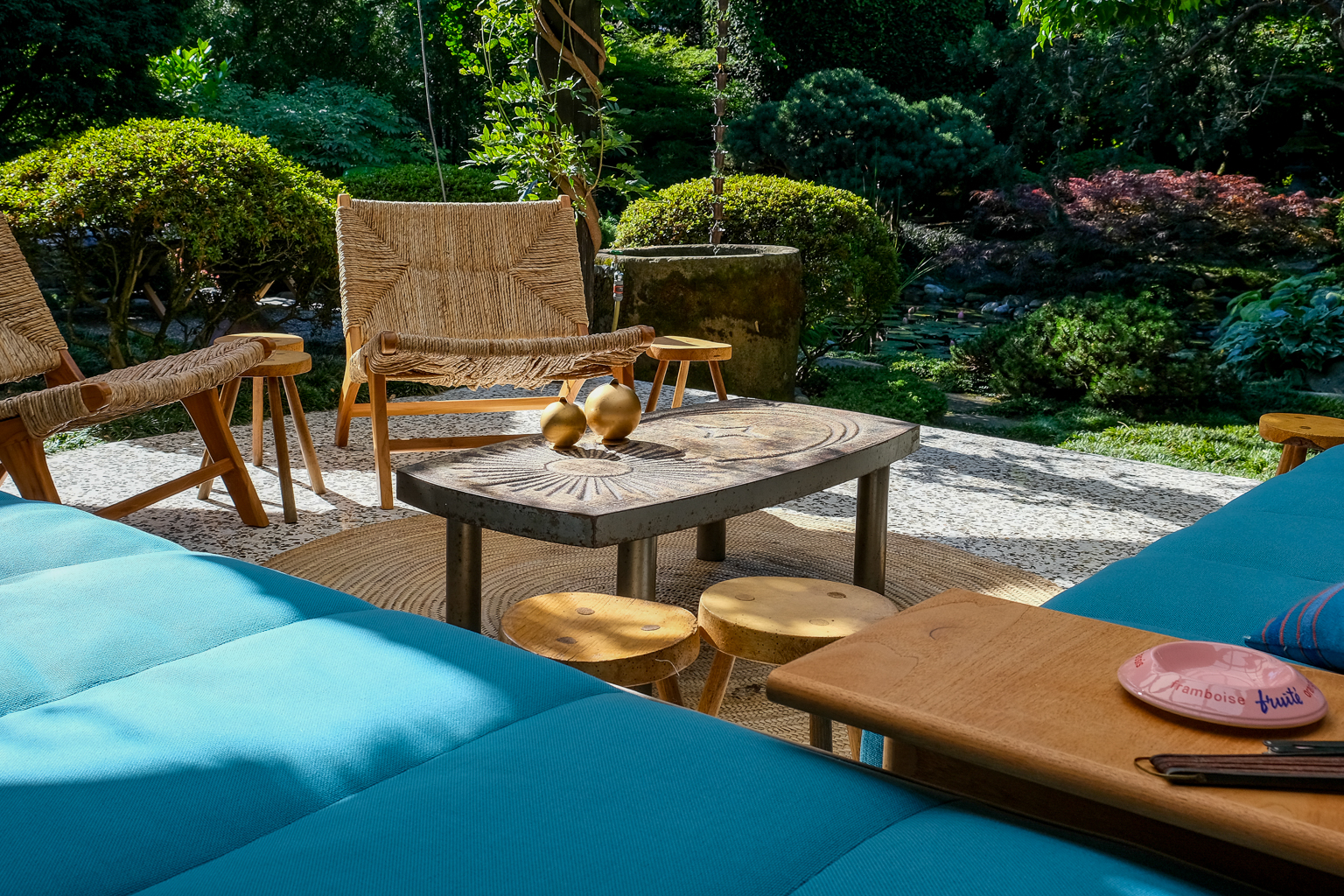 François Chaty, francois chaty, vallauris, roger capron, lava stone, coffee table