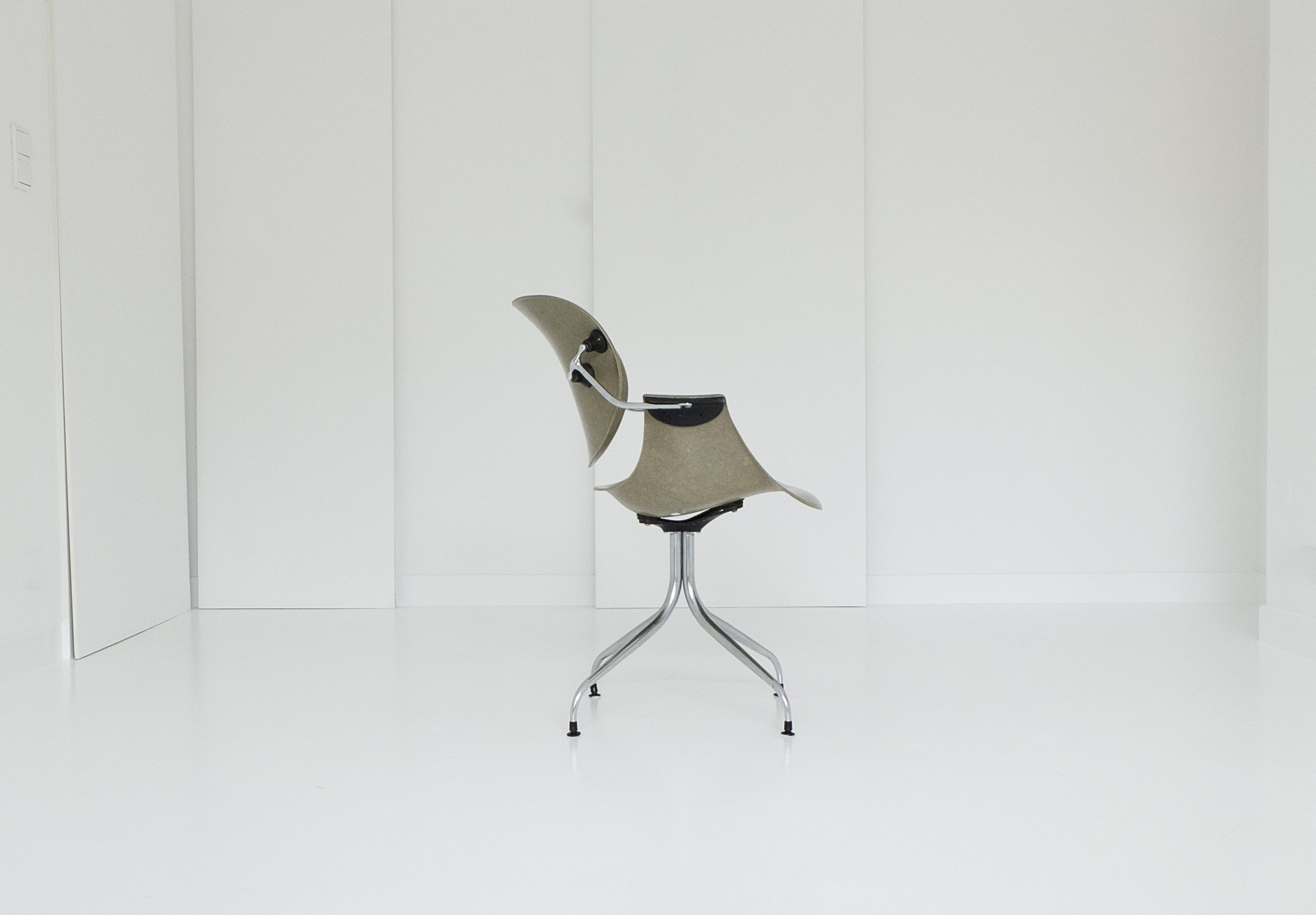 George Nelson, Swag Leg Office Chair, Herman Miller, Swag Leg Chair